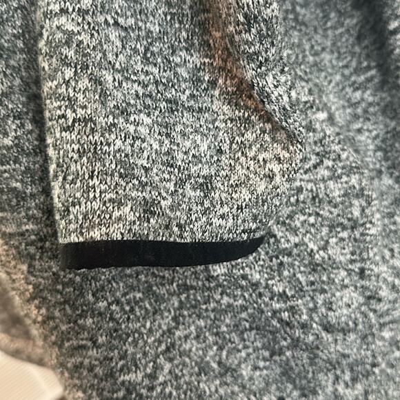 PINK by Victoria’s Secret Large Marled Gray Quarter Zip Pullover - Picture 5 of 10